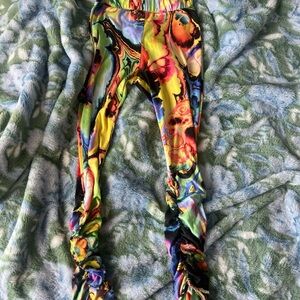 Fashion Nova multi color psychedelic Leggings